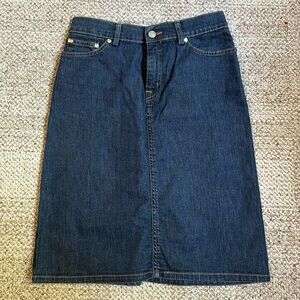 Lacoste size 34 EU denim skirt